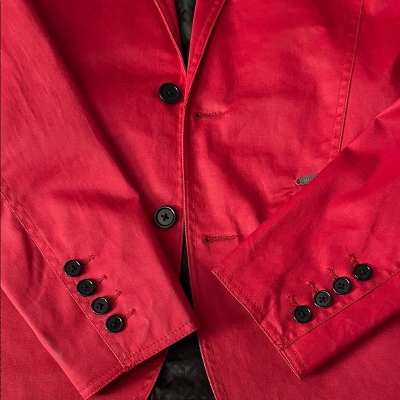 Guess Vibrant Red Blazer - Picture 8 of 15